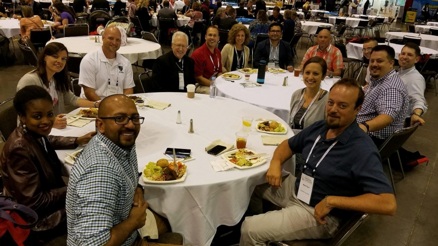 The Diocese of Lansing delegation to the convocation in Orlando