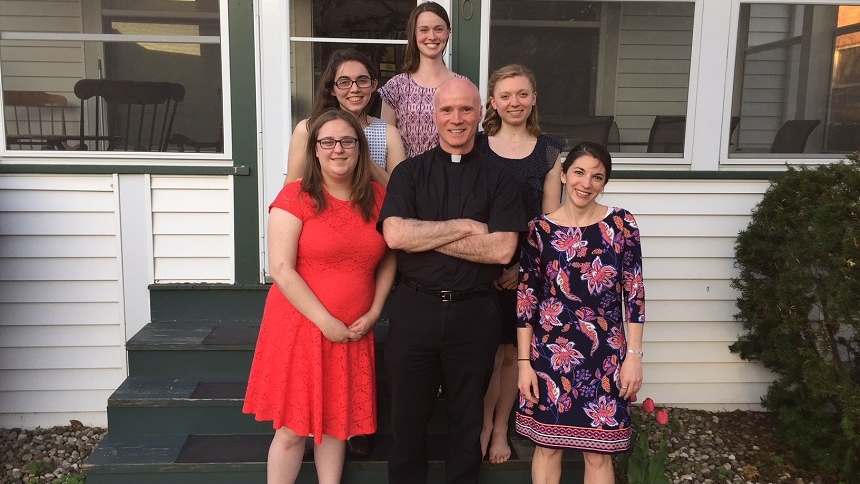 Emmaus House Ladies & Fr. John