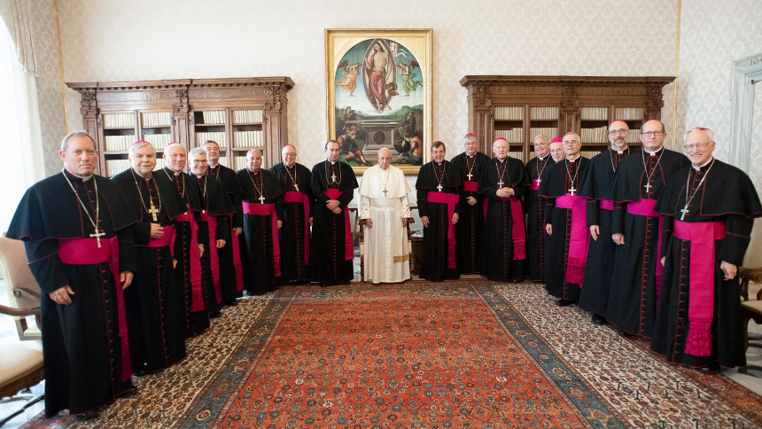 Bishop and Pope Francis