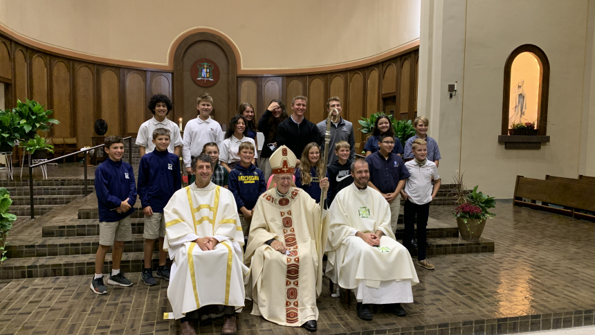 Schools Mass 29 September