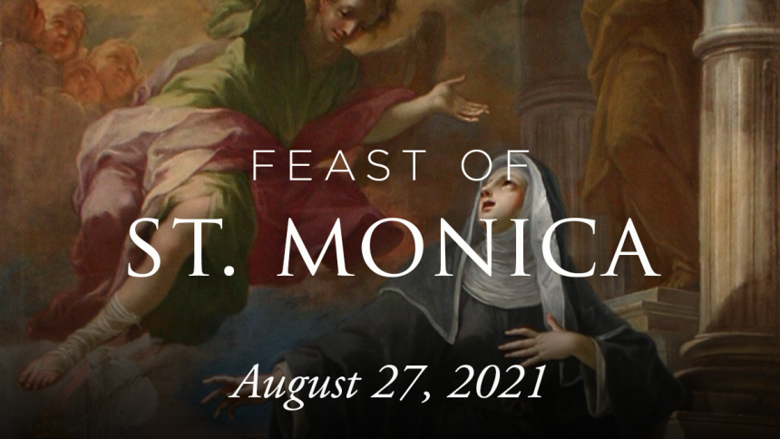 St monica deals feast day