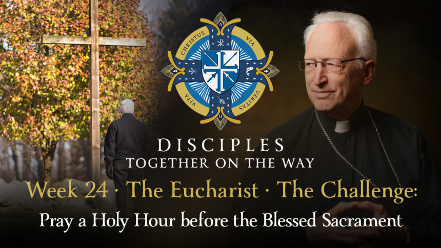 Week 24 | Disciples Together on the Way w/ Bishop Boyea | June 19 to June 25 I The Eucharist | Pray a Holy Hour before the Blessed Sacrament