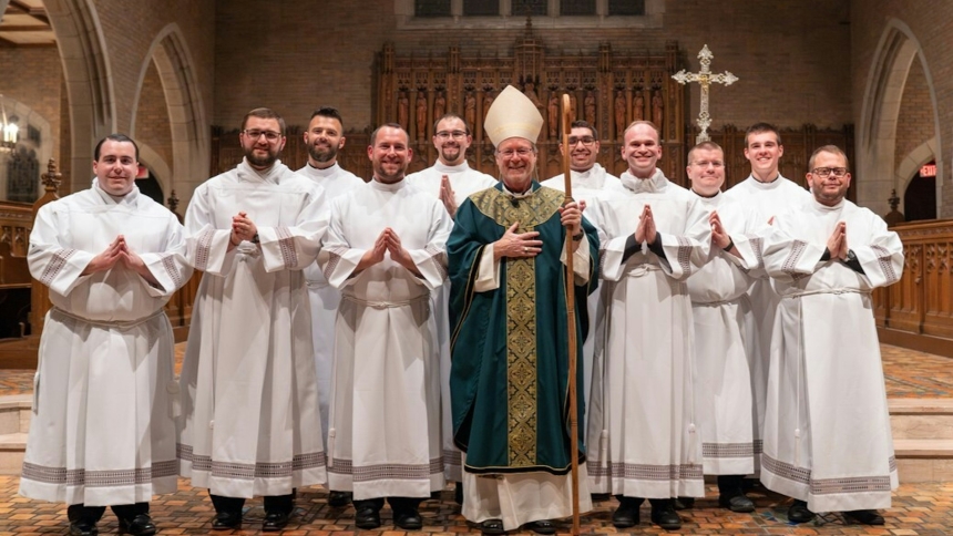 New Acolytes, Sacred Heart Seminary, November 8, 2024