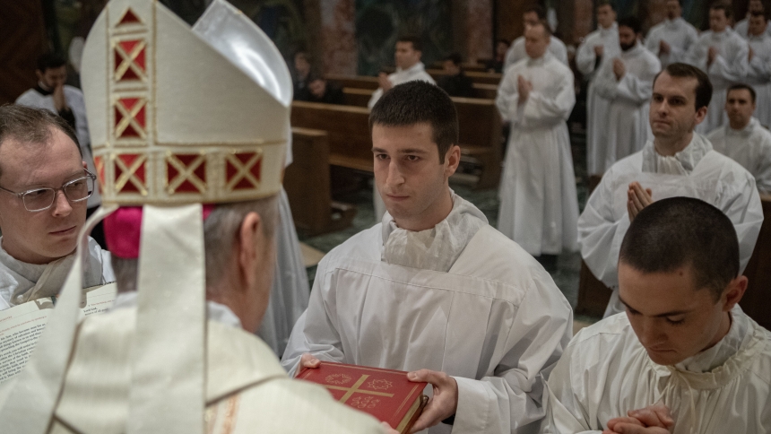 Joseph Kelly becomes a lector