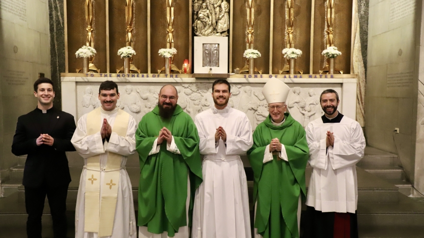 Thomas Crowley becomes an Acolyte