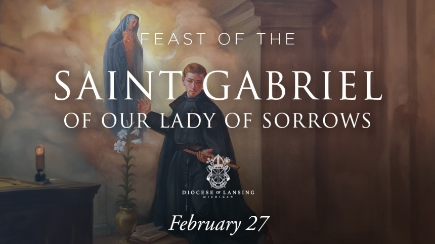 Saint Gabriel of Our Lady of Sorrows