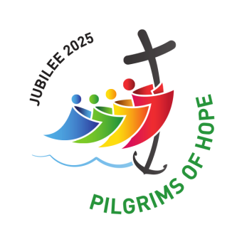 The Jubilee Year 2025: Pilgrims of Hope Logo