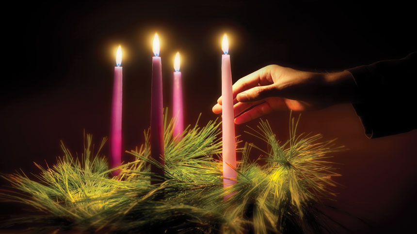 Blessing Of An Advent Wreath Diocese Of Lansing