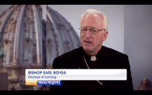 EWTN News Nightly interviews Bishop Boyea 