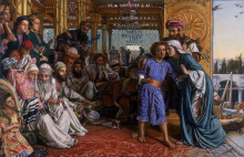 The Finding of the Savior in the Temple (1854–1860) by William Holman Hunt (1827 – 1910)