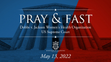 Day of Prayer and Fasting May 13