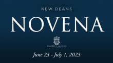 Novena for new deans