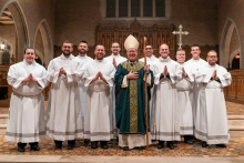 New Acolytes, Sacred Heart Seminary, November 8, 2024 