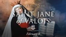 Saint jaine of Valois 