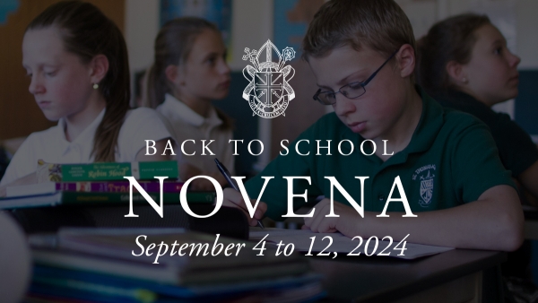 Back to School Novena 