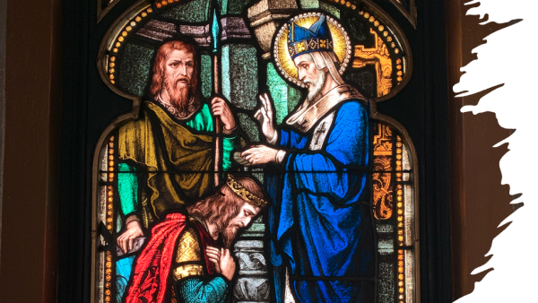 Stained glass cathedral 