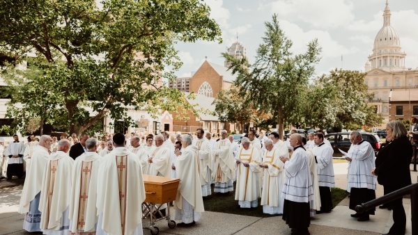 Bishop Mengeling funeral