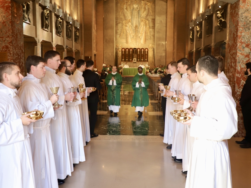 Admission to the Ministry of Acolyte, Chapel of the Immaculate Conception, Pontifical North American College, Rome, Sunday, March 2, 2025.