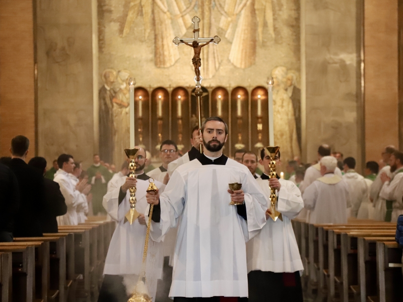 Admission to the Ministry of Acolyte, Chapel of the Immaculate Conception, Pontifical North American College, Rome, Sunday, March 2, 2025.