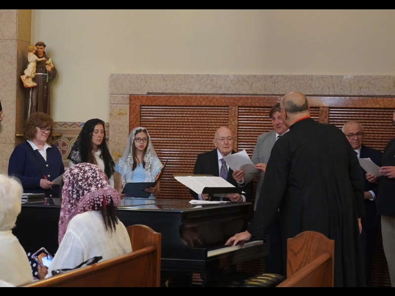 Orthodox prayers in Flint