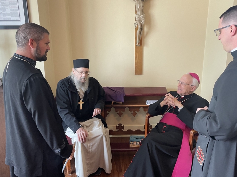 Orthodox prayers in Flint
