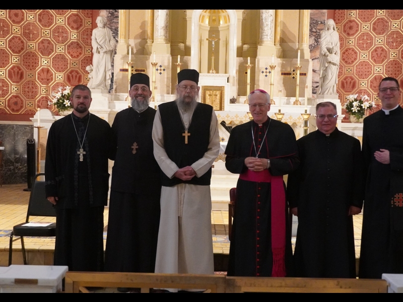 Orthodox prayers in Flint