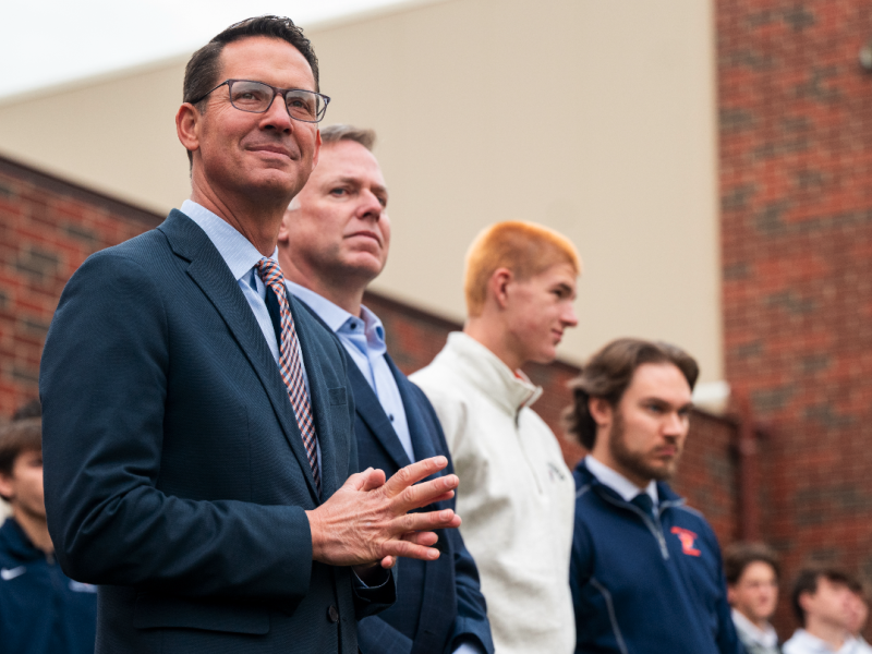 Powers chapel groundbreaking, November 2025