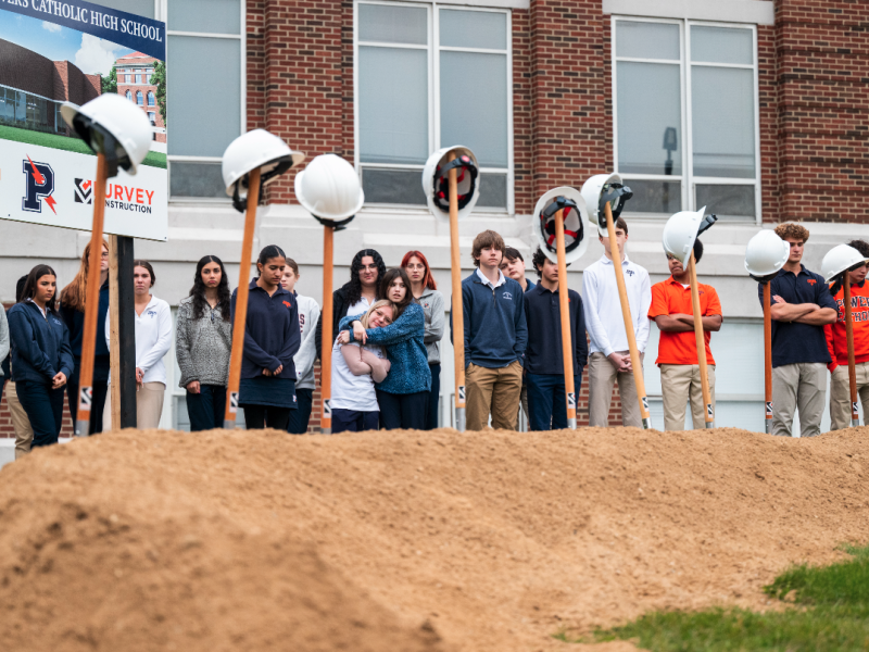 Powers chapel groundbreaking, November 2025